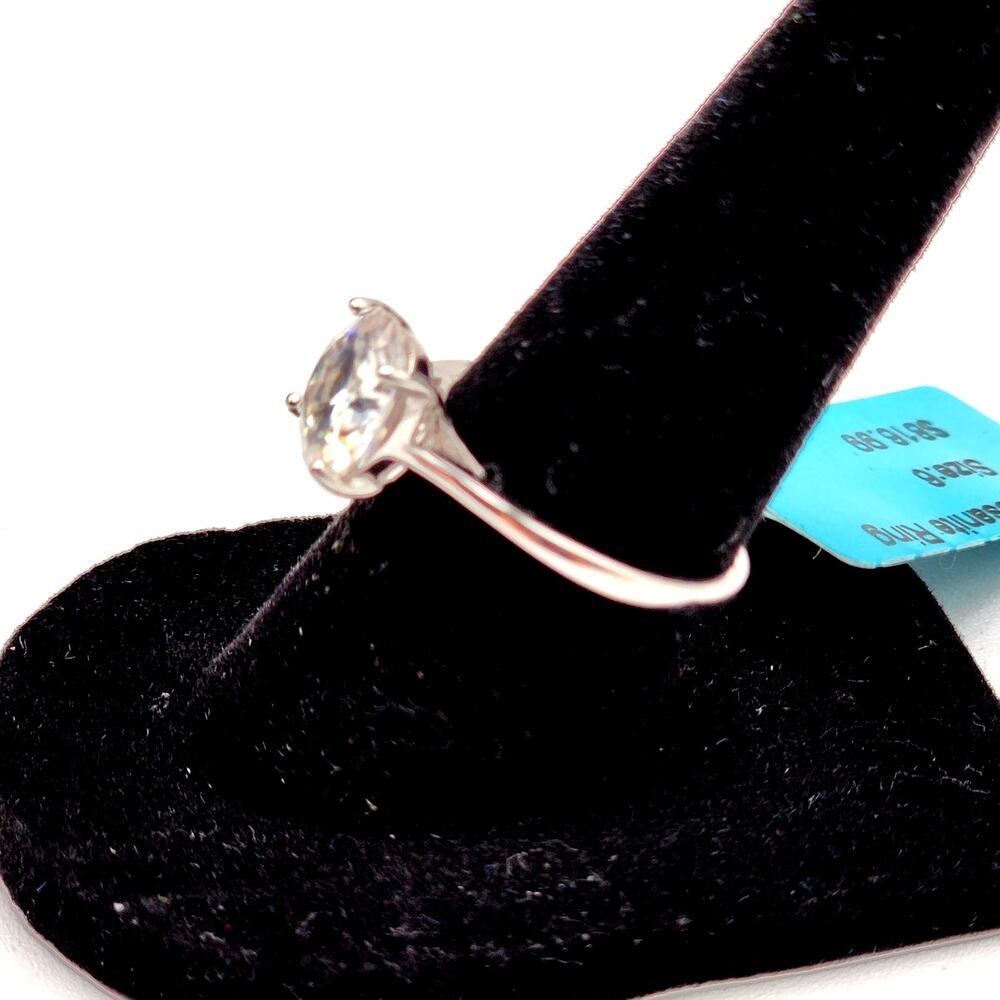 925 Sterling Silver Moissanite 2.38 CTW VVSD Color Size 6 - Picture 4 of 10